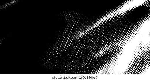 Minimal Half-Tone Dots with Seamless Geometric Grid and Ink Effects.