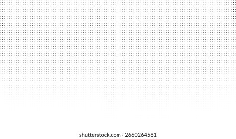 Fundo de textura de onda de meio-tom mínimo com padrão de ponto esmaecido em preto e branco