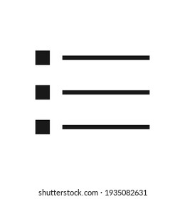 Menú Mínimo Hamburguesa Iconos planos. Conjunto de vectores de iconos de menú de elementos de diseño de la interfaz de usuario. Menú de hamburguesas del icono del vector de diseño. Iconos de navegación del sitio web para aplicaciones móviles e interfaz de usuario.