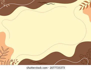 minimal hand drawn background free vector