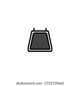 Minimal Hanging Lamp Interior Design Icon