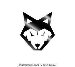 Minimal Head Wolf for Your Logo Business