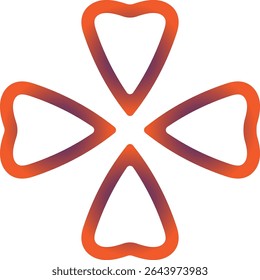 Minimal Heart Logo Expressing Connection and Harmony