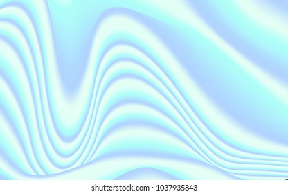 Minimal Holographic Background. Soft Abstract Texture in Pastel Colors. Trendy Holography for your Project Design Placards, Posters, Banners, Presentation, Brochure, Fashion, Cover. Wavy Gradient.
