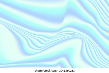 Minimal Holographic Background. Soft Abstract Texture in Pastel Colors. Trendy Holography for your Project Design Placards, Posters, Banners, Presentation, Brochure, Fashion, Cover. Wavy Gradient.