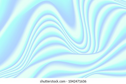 Minimal Holographic Background. Soft Abstract Texture in Pastel Colors. Trendy Holography for your Project Design Placards, Posters, Banners, Presentation, Brochure, Fashion, Cover. Wavy Gradient.