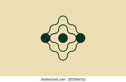 Minimal icon logo design initial concept design