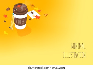 Minimal illustration of autumn