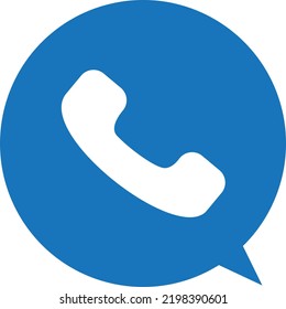 minimal illustration design concept
of call and chat