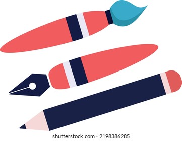 minimal illustration design concept
of designer tools