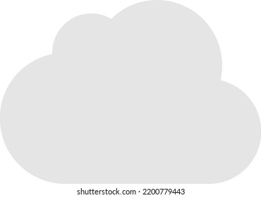 minimal illustration design concept
icon of cloud 