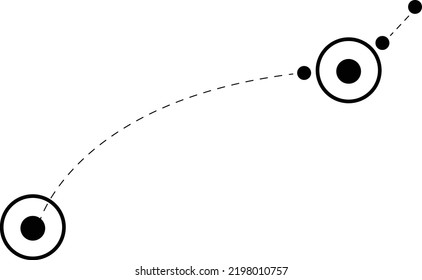 minimal illustration design concept
of map location 
