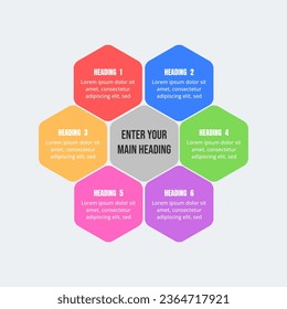 Minimal infographic design template for business and education with options and steps. Vector infographic template for presentation. Creative infographic concept for a business strategy plan.