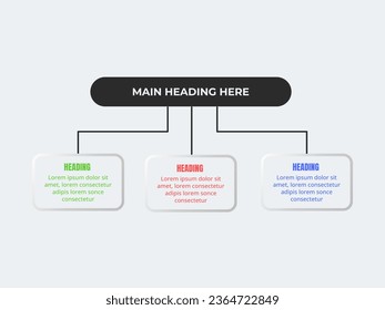 Minimal infographic design template for business and education with options and steps. Vector infographic template for presentation. Creative infographic concept for a business strategy plan.