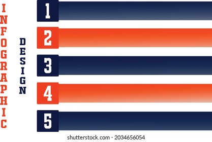 Minimal info-graphic illustrator  vector design