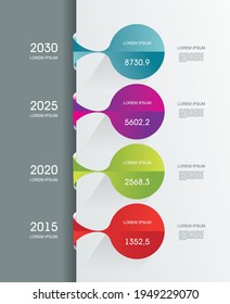 Minimal infographics design. Can be used for workflow layout, diagram, web design. 