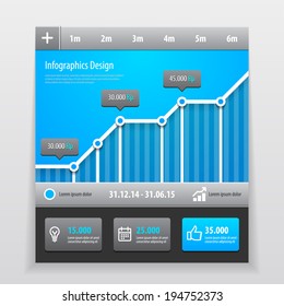 Minimal infographics design. Timeline Infographic. Vector eps 10.