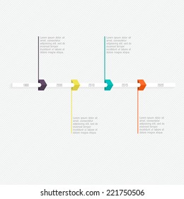 Minimal infographics design. Vector can be used for workflow layout, diagram, number options, web design.