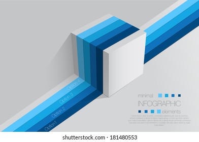 Minimal infographics design-vector illustration - Powered by Shutterstock - Get 15% off with code: PIKWIZARD15
