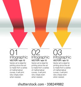 Minimal infographics Indices Vector Illustration