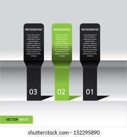 Minimal infographics. Vector