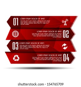 Minimal infographics. Vector