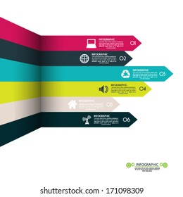 Minimal infographics. Vector