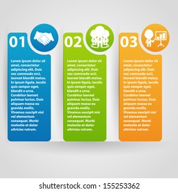 Minimal infographics. Vector Illustration