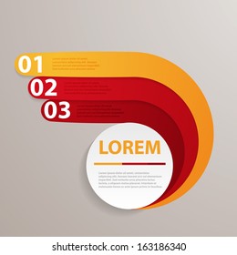 Minimal infographics. Vector Illustration