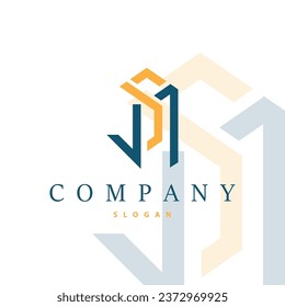 Minimal Initial MS Letter Logo, SM Logo Modern and Luxury Vector Template