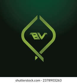 Minimal Innovative Initial BV logo and VB logo. Letter BV VB creative elegant Monogram. Premium Business logo icon.