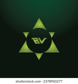 Minimal Innovative Initial BV logo and VB logo. Letter BV VB creative elegant Monogram. Premium Business logo icon.