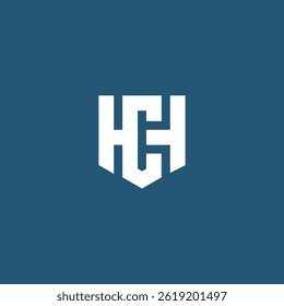 Minimal Innovative Initial CH logo and HC logo.