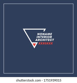 
minimal interior designer logo design work