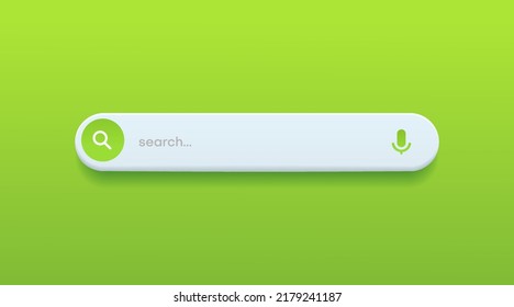 Minimal internet browser search engine. Search bar for ui ux design and web site. Search address and navigation bar icon. Collection of search form templates for websites