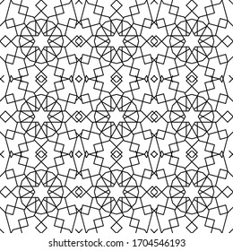 minimales islamisches Verzierungsmuster. islamisches Ziermuster der Vektorillustration
