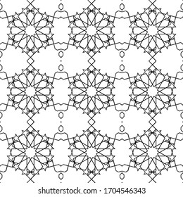 minimales islamisches Verzierungsmuster. islamisches Ziermuster der Vektorillustration