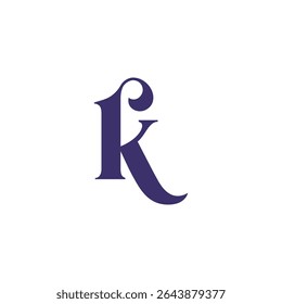 Minimal K Logo, Line Art Logo, Alphabet Logo Design, Letter K Branding, Geometric Line Logo, Typographic Design, Abstract K Letter, Signature P Mark, Stylized Initial Icon,