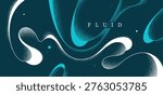 Minimal lava curvy lines and textures vector dark abstract background, flowy fluid abstraction, wallpaper graphic art look like lava lamp.