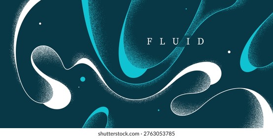 Minimal lava curvy lines and textures vector dark abstract background, flowy fluid abstraction, wallpaper graphic art look like lava lamp.