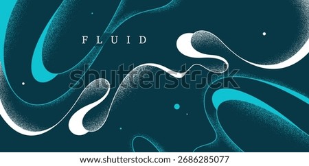 Minimal lava curvy lines and textures vector dark abstract background, flowy fluid abstraction, wallpaper graphic art look like lava lamp.