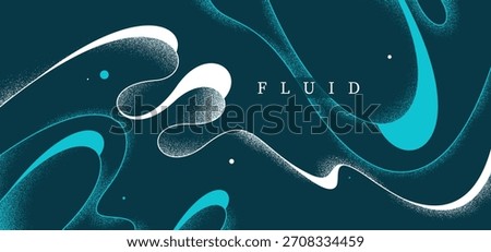 Minimal lava curvy lines and textures vector dark abstract background, flowy fluid abstraction, wallpaper graphic art look like lava lamp.