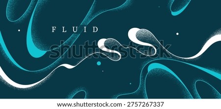 Minimal lava curvy lines and textures vector dark abstract background, flowy fluid abstraction, wallpaper graphic art look like lava lamp.