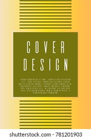 Minimal layout corporate style. Template in A4. Can be used for poster, brochure, magazine, card, book, flyer, banner, anniversary. Trendy corporate style. Memphis, bahaus design element for busines.