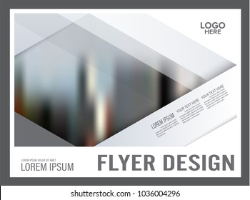 Minimal layout design template. Annual Report Leaflet cover Brochure Flyer. Presentation Modern background. illustration vector in A4 size