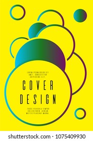 Minimal layout design for your business. Set of sheets A4.  Can be used for poster, brochure, magazine, card, book, flyer, banner, anniversary. Trendy corporate style.
