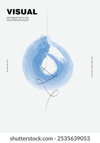 Minimal layout poster element design Asian style	, zen and stillness
