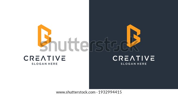 Minimal letter B logo\
design inspiration
