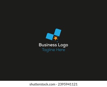 minimal letter creative logo design