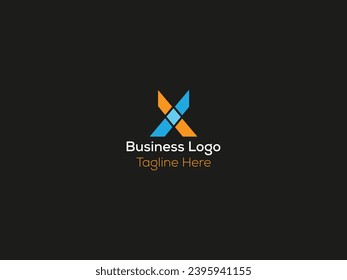 minimal letter creative logo design